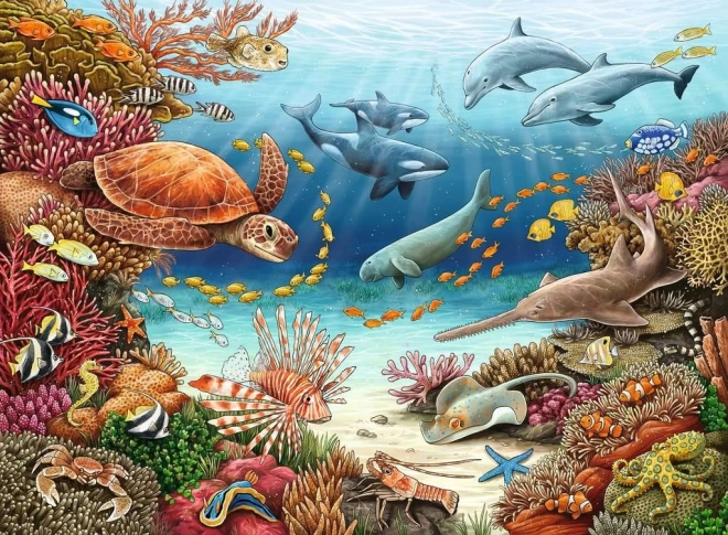 Ravensburger pusle Veealune elu XXL 150 tükki