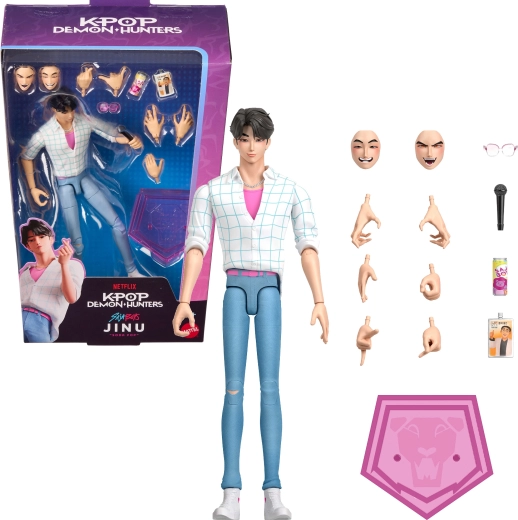 Matteli Jinu Soda Popi K-pop Demon Huntersi Saja Boysi märulifiguur