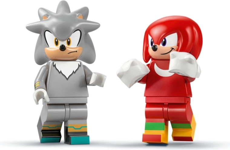 Silveri ja Knucklesi minifiguurid