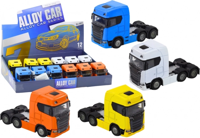 1:32 Die-Cast Truck without Trailer with Tilting Cab, Lights and Sounds
