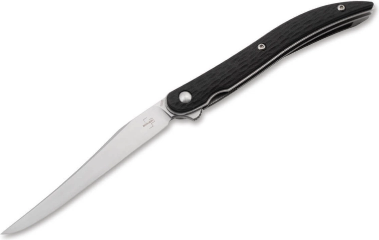 Taskunuga BÖKER Plus Urban Texas Toothpick, 8,4 cm, G10, must, klambriga