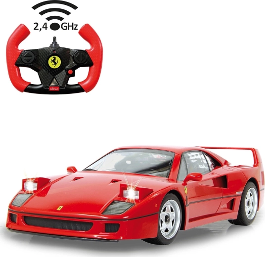 Jamara Ferrari F40 RC auto 1:14, punane, 2,4 GHz