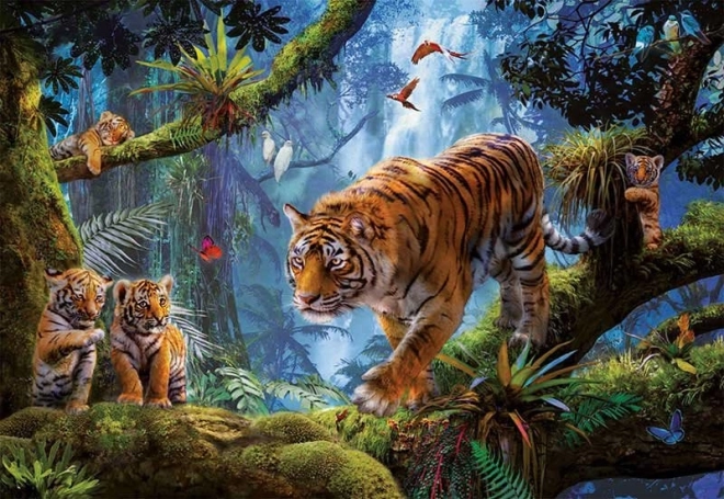 Educa puzzle Tigers on a Tree 1000 pieces