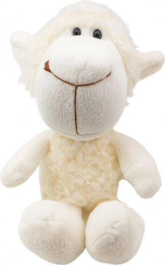 Plush sheep with suction cup white 23 × 12 cm