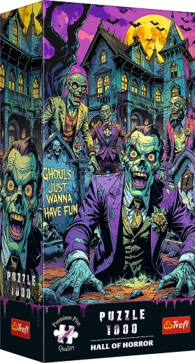 Trefl Hall of Horror Zombie Puzzle, 1000 Pieces