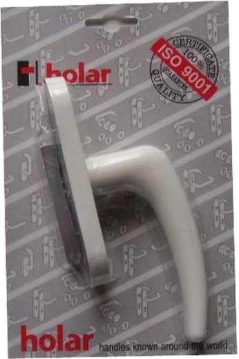 Balkoni käepide Klasik, plast, valge