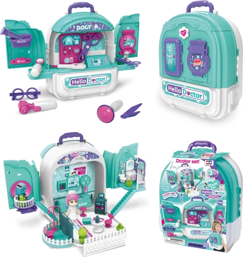 Sparkys arsti komplekt 3-in-1 seljakotis