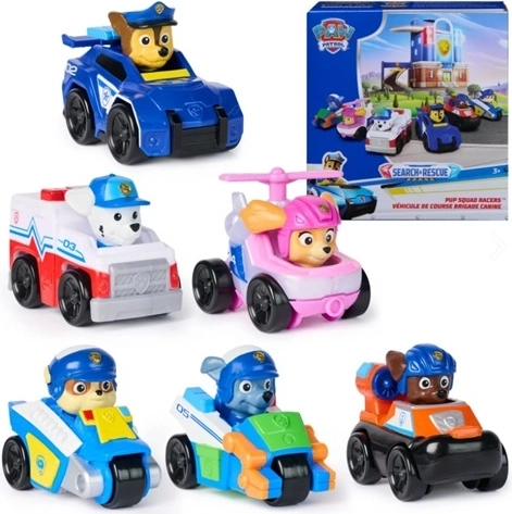Paw Patroli minimudelauto Käpapatrulli motiiviga – 1 tk