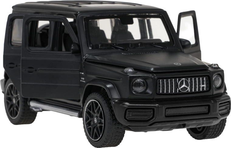 Pull‑back drive and rubber wheels
