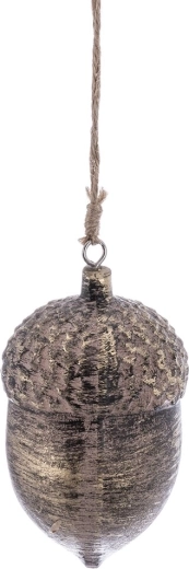 Hanging decoration – brown acorn