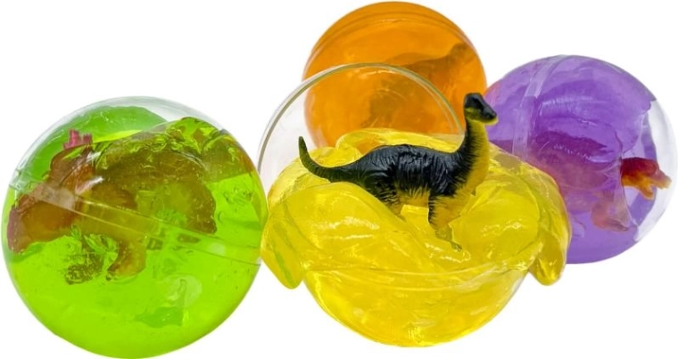 Glumi dino slime with surprise