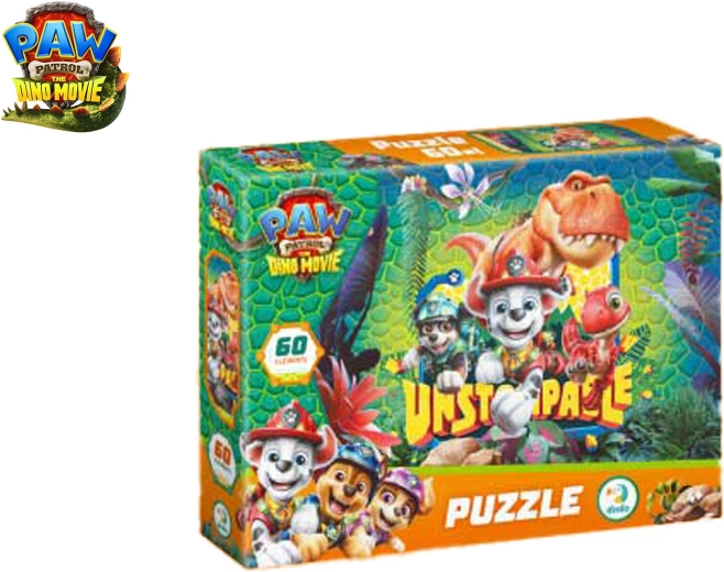 Pusle Paw Patrol: The Dino Movie, 60 tükki, 32 × 23 cm