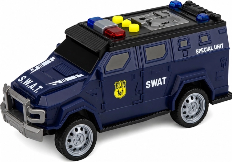 Vastupidav SWAT-i välimus ja selged märgistused