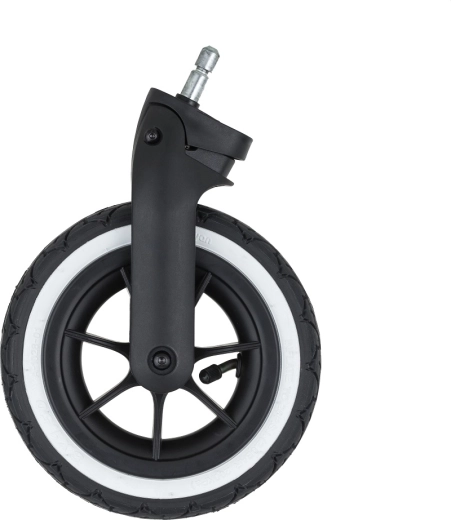 XXL inflatable wheels and suspended chassis