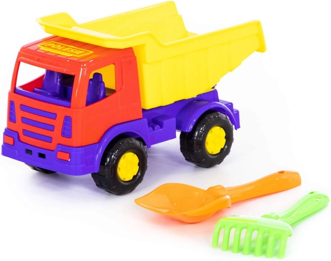 Mirage dump truck sand set - 1 piece