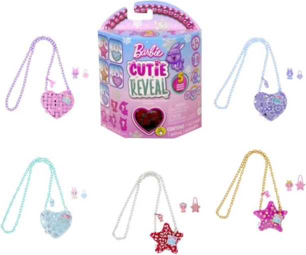 Barbie Cutie Reveal Plush Handbag