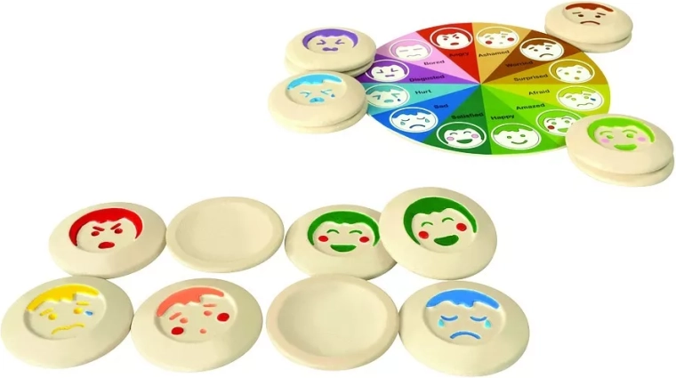 PlanToys puidust mälumäng „Meeleolud”