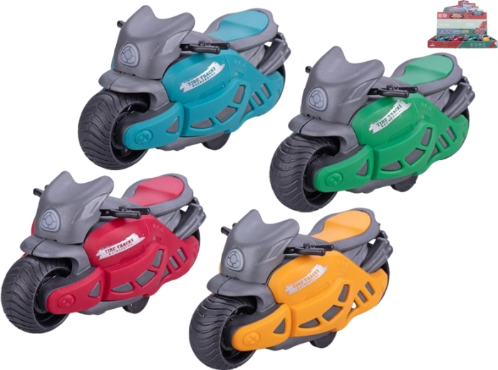 11 cm hõõrdemootoriga mootorratas lastele