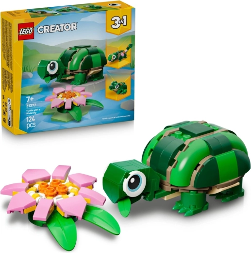 LEGO Creator 3in1 kilpkonn vesiroosiga