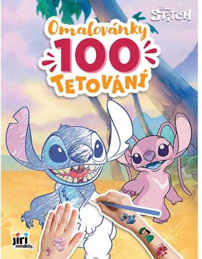 Värvimisraamat ja 100 tätoveeringut Lilo & Stitch