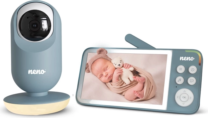Neno Vedo Blue videobeebimonitor 5" monitori ja pööratava kaameraga