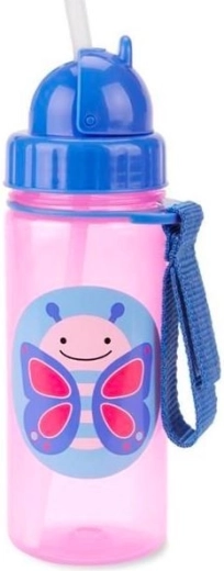 Skip Hop Zoo kõrsiga joogitops Liblikas 385 ml (12k+)