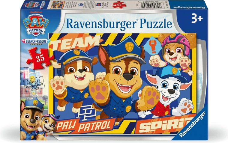 Ravensburgeri pusle Käpapatrull: otsing ja pääste 35 tükki