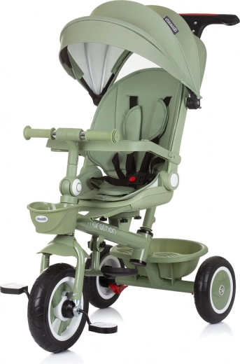 Marathon 2-in-1 tricycle with canopy, pastel green
