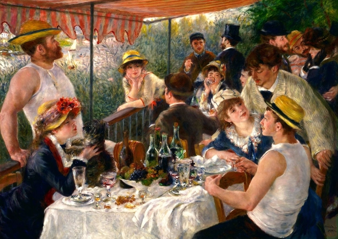 Pusle Auguste Renoir: Sõudjate eine 1000 tükki