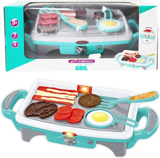 Electric kids' grill with accessories MY HOUSEHOLD