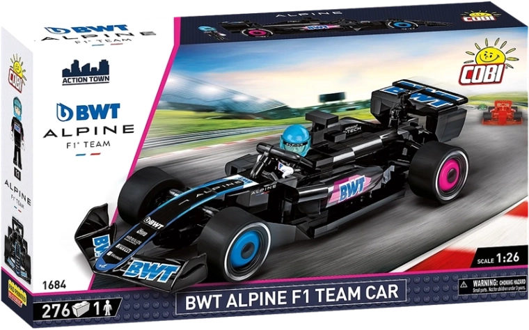 BWT Alpine F1 Team vormelauto autentne välimus