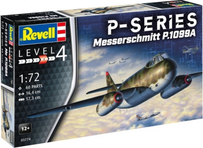 Messerschmitt P.1099A lennukimudel 1/72