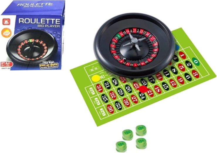 Rulett karbis – pere mini-rulett