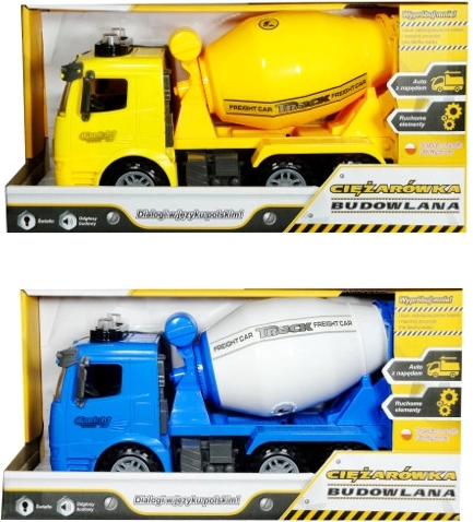 Ehitusauto poolakeelse helimooduliga – 1 tk