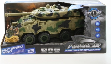Patareidega tank maskeerimismustriga 1:28