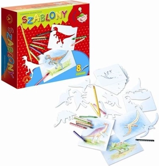 Dinosaur Stencils – Creative Drawing for Kids