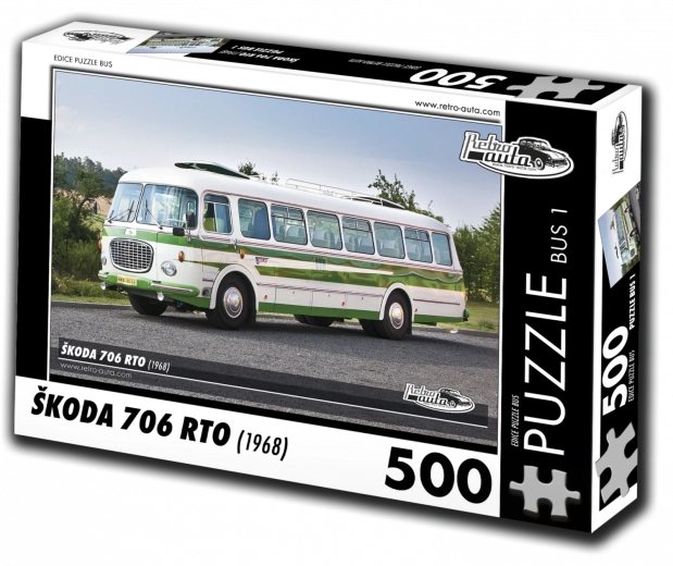 Pusle RETRO-AUTOD Škoda 706 RTO buss 500 tükki