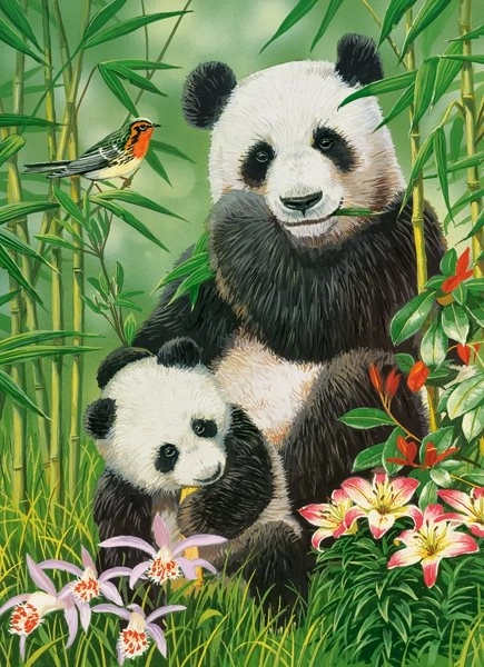 Pusle Castorland Panda Brunch 300 tükki