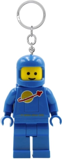 Lego light-up astronaut keychain blue