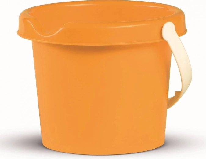 Androni bucket with spout, diameter 13 cm, orange