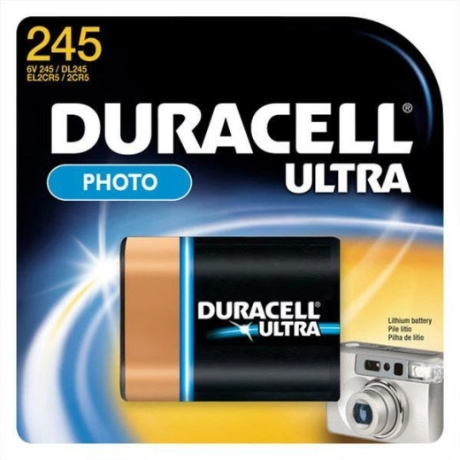 Liitiumaku 2CR5 6 V Duracell Ultra fotoaparaatidele
