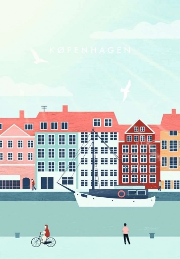Ravensburger Puzzle Moment: Kopenhaagen 300 tükki