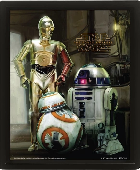 3D pilt STAR WARS: Droids