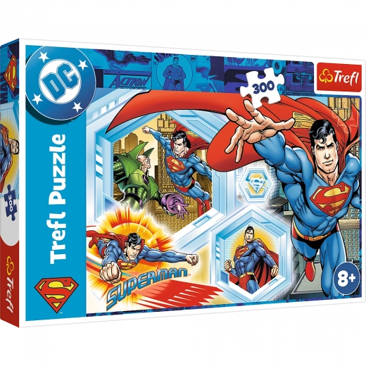 Pusle 300 tükki – hävimatu SUPERMAN firmalt Trefl