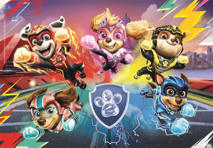 Puzzle 104 pieces PAW PATROL: THE MIGHTY MOVIE by Clementoni