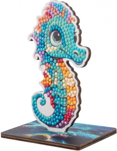 CRYSTAL ART Diamond Painting Seahorse