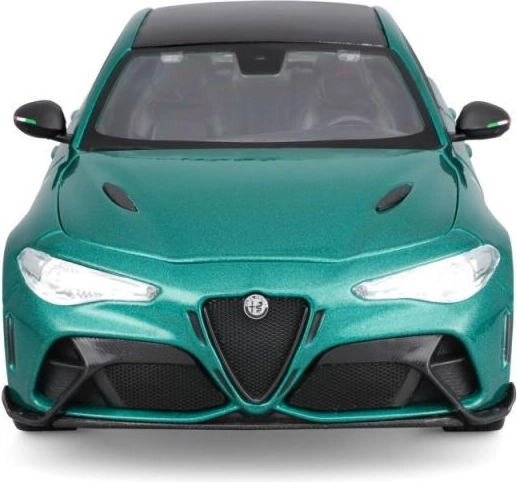 Bburago Alfa Romeo Giulia GTA Model Car 1:18 in Green Metallic