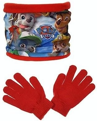 Paw Patrol Neck Warmer and Gloves