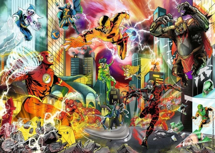 Pusle DC Comics Flash 1000 tükki RAVENSBURGER