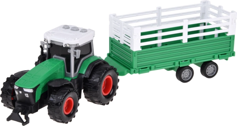 Haagise ja helinuppudega traktor